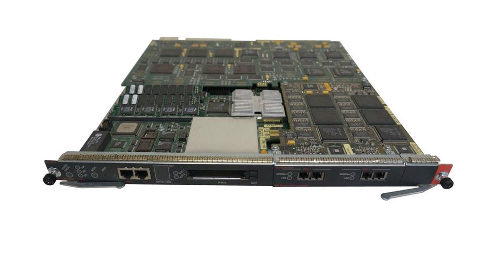 WS-X5530-E3A Cisco 4-Ports RJ-45 10/100Base-TX Supervisor Engine III with NFFC IIA modular 2x uplink slot for Catalyst 5000 Switch Series (Refurbished)