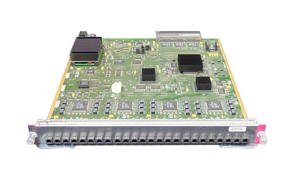 WS-X6024-10FLMT-RF Cisco Catalyst 6000 24Ports Ethernet Switch 10BFL MTRJ Module 10Base-T (RJ-45) (Refurbished)