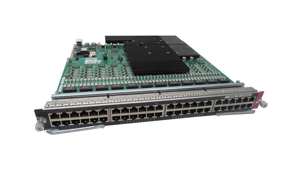 WS-X6148AGE45AF-RF Cisco Catalyst 6500 48-Ports PoE 802.3AF Line Card (Refurbished)