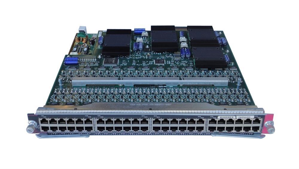 WS-X6148X2-45AF-RF Cisco Catalyst 6500 POE 802.3 10/100 96-Ports RJ-45 Line Card (Refurbished)