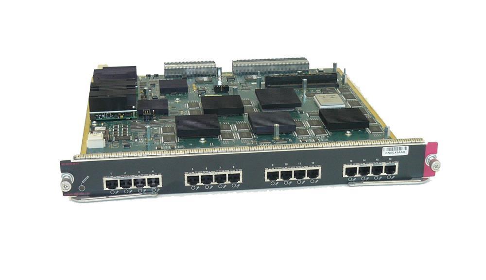 WS-X6516-GE-TX Cisco Catalyst 6500 Series 1000Base-T GIGABIT Ethernet Module (Refurbished)