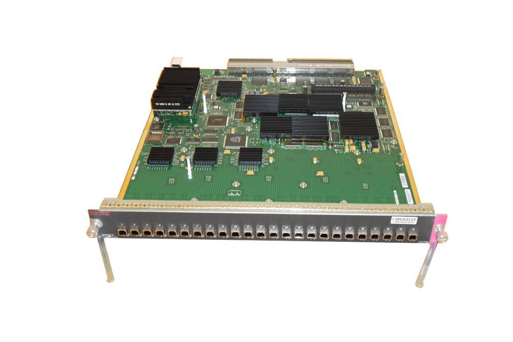WS-X6524-100FX-MM Cisco Catalyst 6500 24 port 100FX MT RJ fabric enabled (Refurbished)