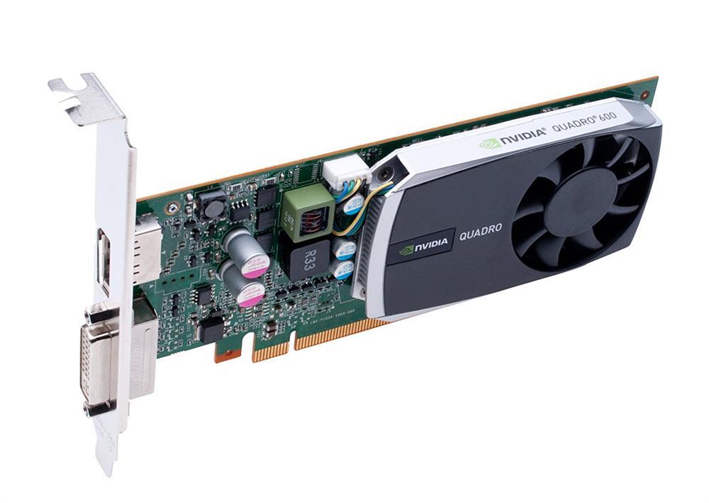 WS069AV HP Nvidia Quadro 600 1GB GDDR3 Video Graphics Card