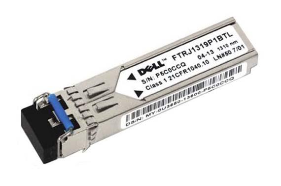 WT6X3 Dell 1000Base-LX PowerConnect Long-wavelength SFP Transceiver LC Connector for Dell PowerConnect Server (Refurbished)