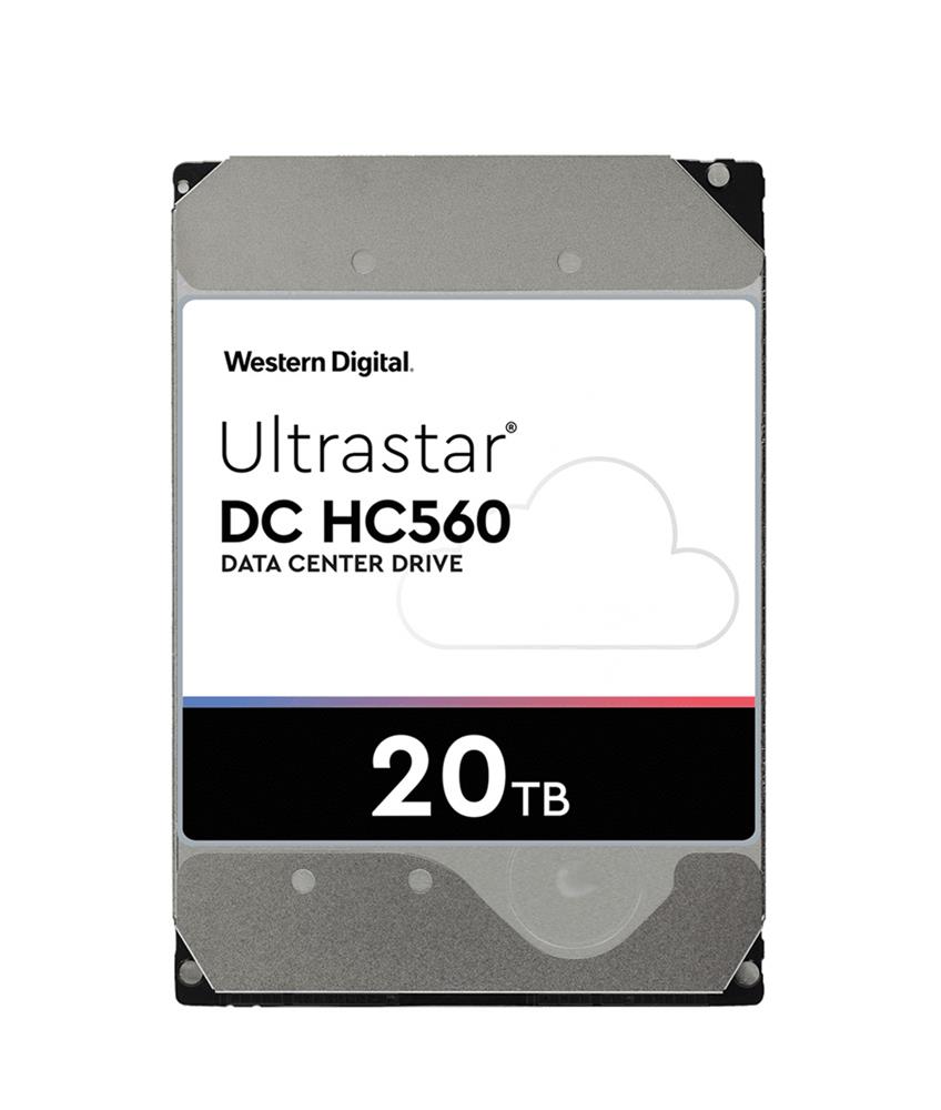 WUH722020ALE6L4 Western Digital Ultrastar DC HC560 20TB 7200RPM SATA 6Gbps 512MB Cache (SE / 512e) 3.5-inch Internal Hard Drive