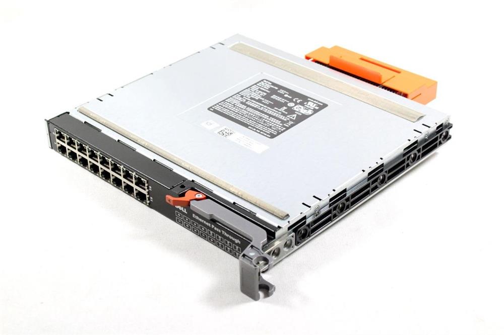 WW060 Dell 16-Ports 10Gbps Pass Through Module for PowerEdge M1000