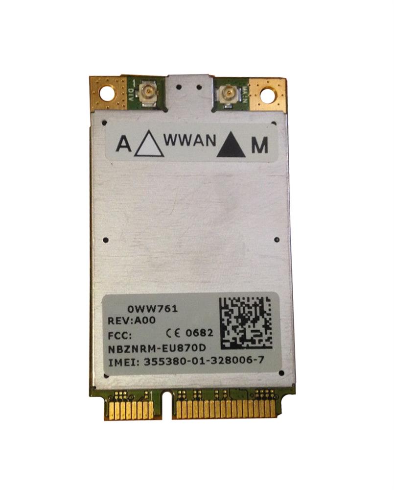 WW761 Dell DW 5520 Wireless Boradband Card