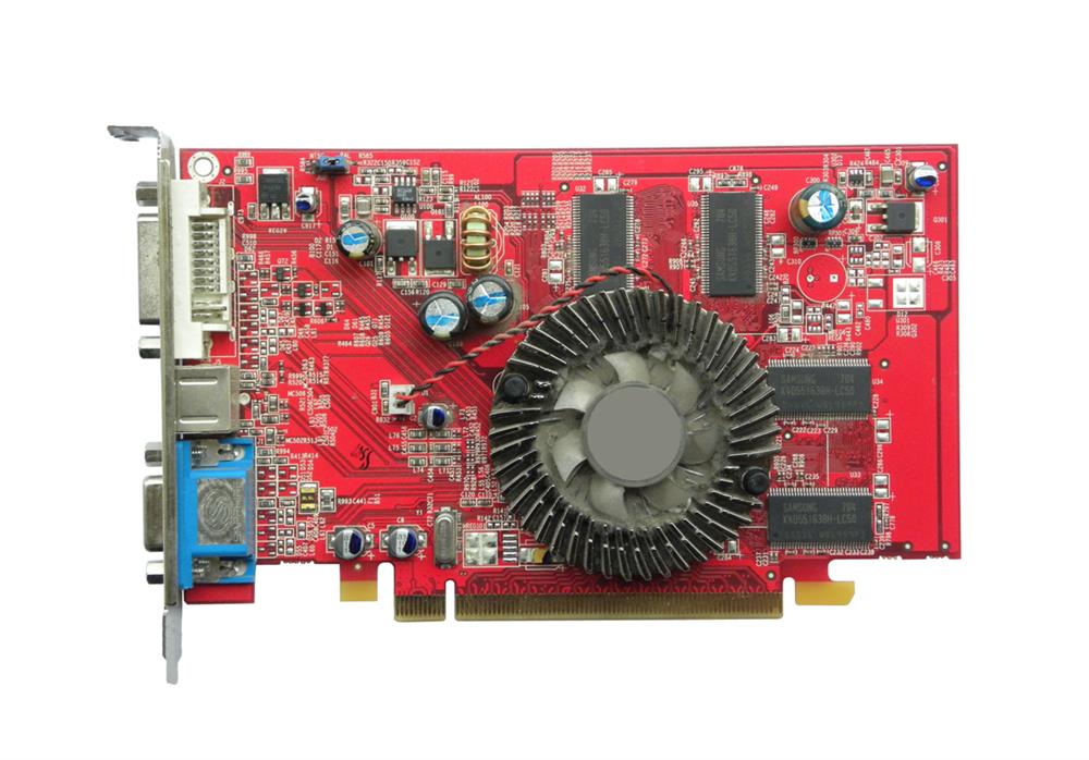 X1050 Dell Visiotek Radeon 128MB Agp Video Card Low Prof