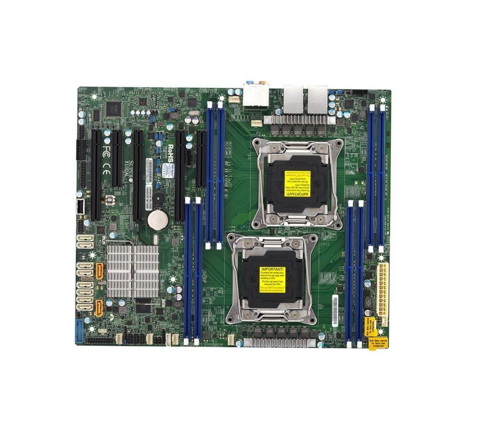 X10DAL-I-O SuperMicro Intel C612 Chipset Xeon E5-2600 v3 Series Processors Support Dual Socket R3 LGA 2011 ATX Server Motherboard (Refurbished)