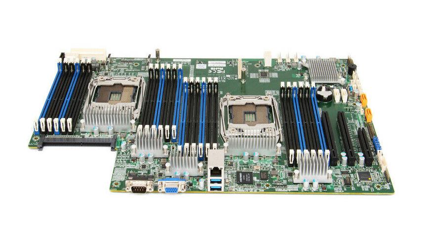 X10DSC SuperMicro+ Dual Socket R3 LGA 2011 Intel C612 Chipset Xeon E5-2600 v4/v3 Processors Support DDR4 24x DIMM 4x SATA 6.0Gb/s Proprietary Server Motherboard (Refurbished)