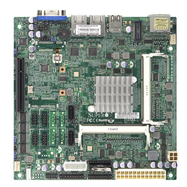 X10SBA-L-B SuperMicro Intel Celeron J1900 2.42GHz Intel J1900 Server Motherboard (Refurbished)