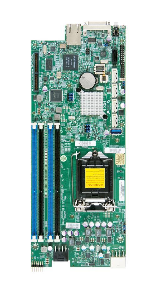 X10SLE-F SuperMicro Intel C224 Express PCH Xeon E3-1200 v3/ 4th Gen Core i3/ Pentium/ Celeron Processors Support Single socket H3 LGA-1150 Proprietary Server Motherboard (Refurbished)