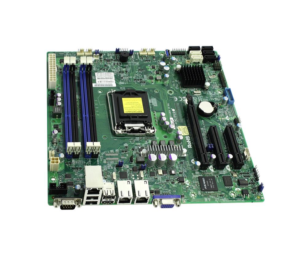X10SLLFB SuperMicro LGA1150 Intel C222 PCH DDR3 micro-ATX Server Motherboard (Refurbished)