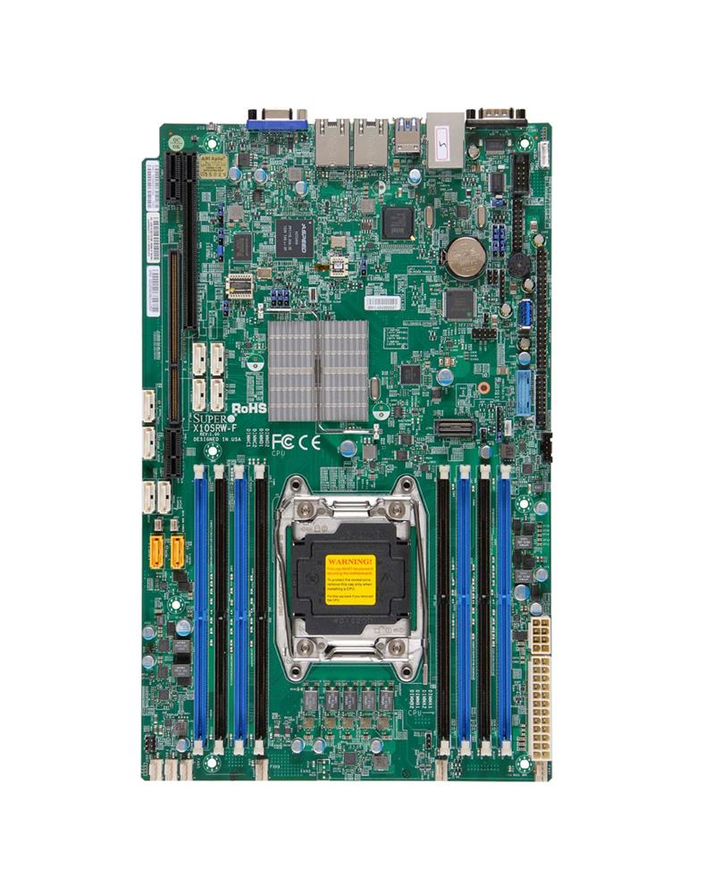 X10SRWFB SuperMicro Socket R3 LGA 2011 Xeon E5-1600 / E5-2600 v4 / v3 Intel C612 Chipset DDR4 8 x DIMM 10 x SATA 6Gbps Proprietary Server Motherboard (Refurbished)