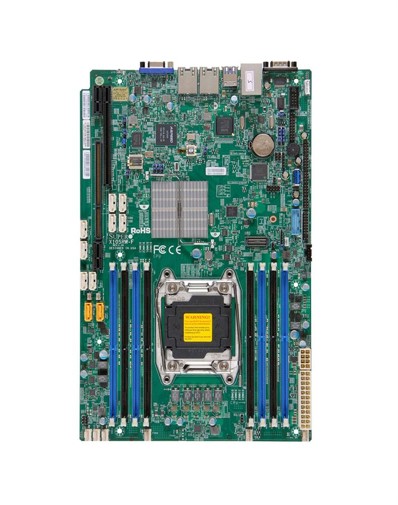 X10SRWFO SuperMicro Socket R3 LGA 2011 Xeon E5-1600 / E5-2600 v4 / v3 Intel C612 Chipset DDR4 8 x DIMM 10 x SATA 6Gbps Proprietary Server Motherboard (Refurbished)