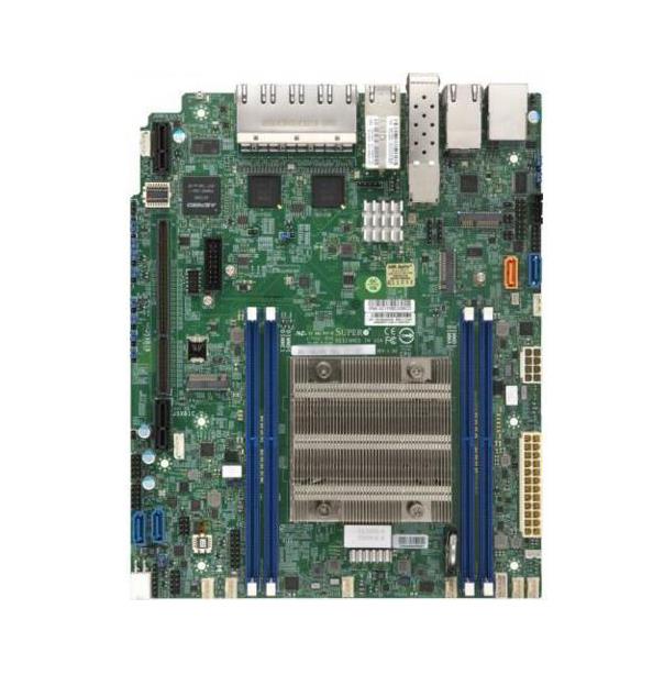 X11SDW-14C-TP13F SuperMicro Socket FCBGA2518 System On Chipset Xeon D-2173IT Processors Support DDR4 4x DIMM 4x SATA3 6.0Gb/s Proprietary WIO Server Motherboard (Refurbished)