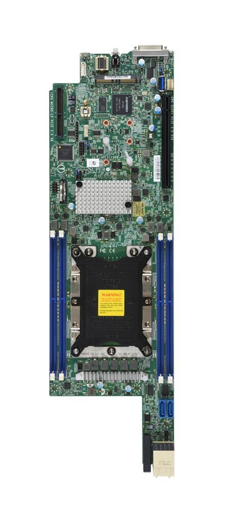 X11SPD-F SuperMicro Socket LGA 3647 Intel C621 Chipset Xeon Scalable Processors Support DDR4 4x DIMM 2x SATA3 6.0Gb/s Proprietary Server Motherboard (Refurbished)