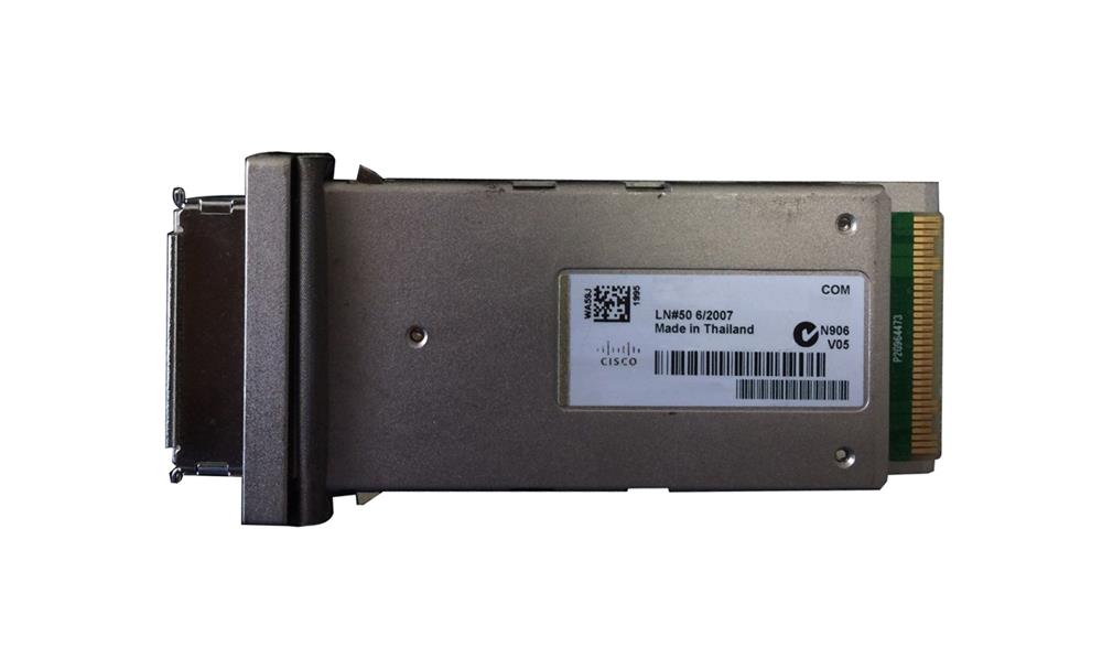 X2-10GB-ER/NS Cisco 10Gbps 10-GBase-ER Single-Mode Fiber 40km 1550nm Duplex SC Connector X2 Transceiver Module