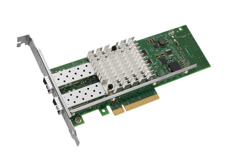X520-DA2 Intel Dual-Ports SFP+ 10Gbps 10 Gigabit Ethernet PCI Express 2.0 x8 Converged Server Network Adapter