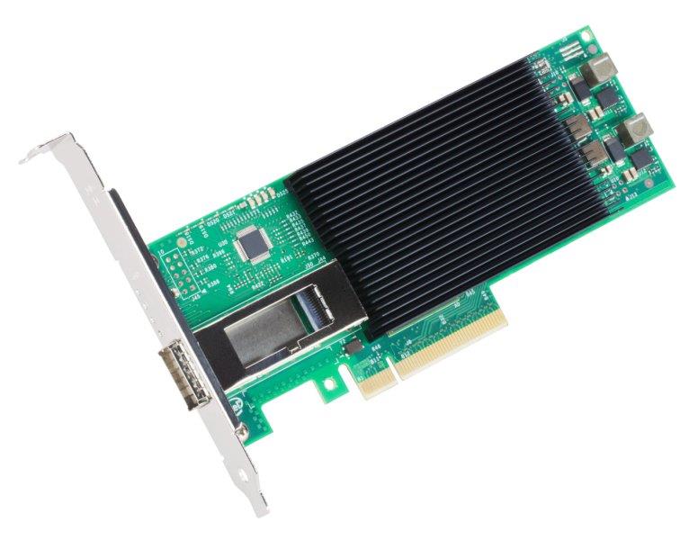 X520-QDA1 Intel Single-Port QSFP+ 40Gbps 4 x 10 Gigabit Ethernet PCI Express 3.0 x8 Converged Network Adapter