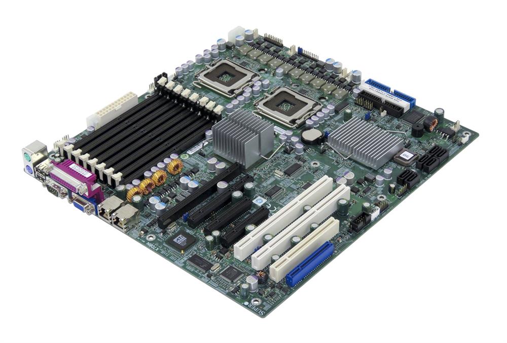 X7DBN-O SuperMicro X7DBN Dual Socket LGA 771 Intel 5000P Chipset 64-Bit Intel Xeon Processors Support DDR2 8x DIMM 6x SATA 3.0Gb/s Extended-ATX Server Motherboard (Refurbished)