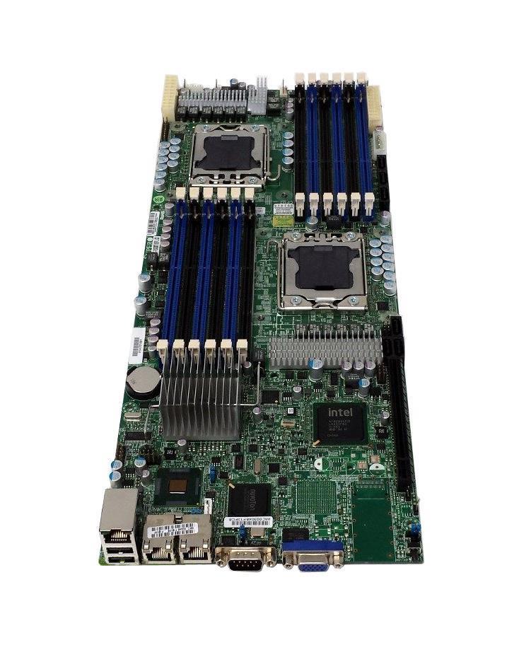 X8DTT-C-SG007-O-P SuperMicro X8DTT Dual Socket LGA 1366 Intel 5500 Chipset Intel Xeon 5600/5500 Series Processors Support DDR3 12x DIMM 6x SATA 3.0Gb/s Proprietary Server Motherboard (Refurbished)