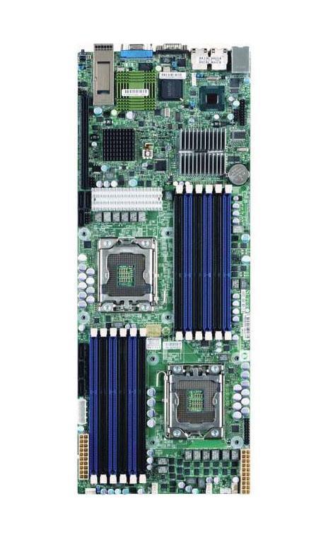 X8DTT-F SuperMicro Dual Socket LGA 1366 Intel 5500 Chipset Intel Xeon Processors Support DDR3 12x DIMM SATA 3.0Gb/s Proprietary Server Motherboard (Refurbished)