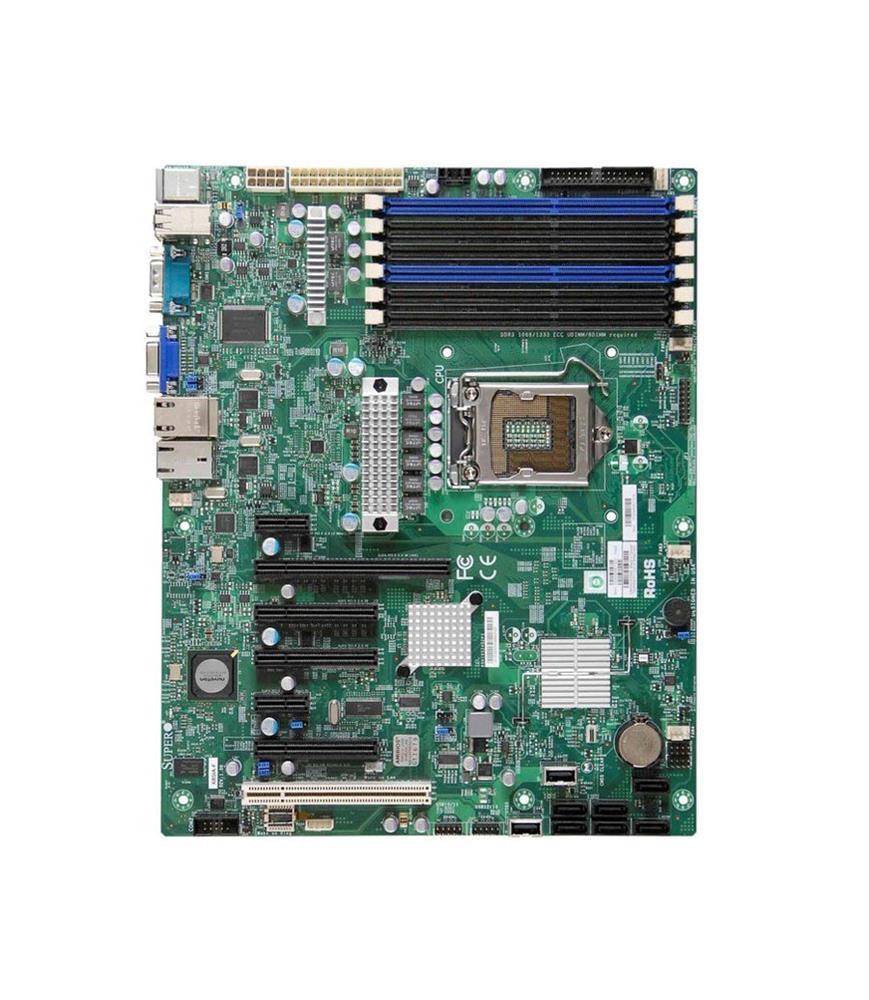 X8SIA-F SuperMicro Socket LGA1156 Intel 3420 Chipset ATX Server Motherboard (Refurbished)