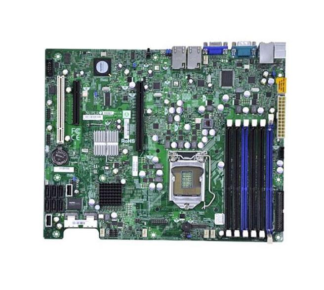 X8SIE-LN4F SuperMicro Socket LGA 1156 Intel 3420 Chipset Intel Xeon X3400/L3400 Series Processors Support DDR3 6x DIMM 6x SATA 3.0Gb/s ATX Server Motherboard (Refurbished)