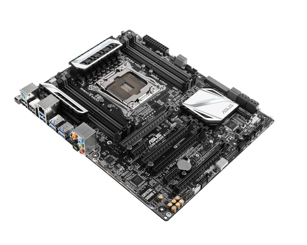 X99-A/USB 3.1 ASUS Socket LGA 2011-v3 Intel X99 Chipset Core i7 Processors Support DDR4 8x DIMM 8x SATA 6.0Gb/s ATX Motherboard (Refurbished)