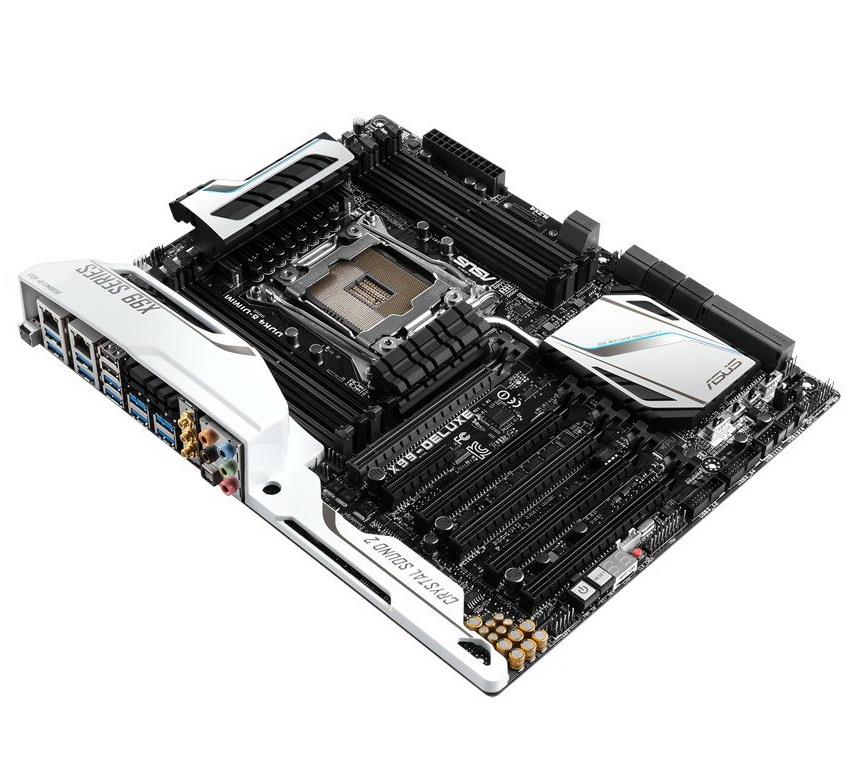 X99-DELUXE/U3.1 ASUS Socket LGA 2011-v3 Intel X99 Chipset Core i7 Processors Support DDR4 8x DIMM 8x SATA 6.0Gb/s ATX Motherboard (Refurbished)