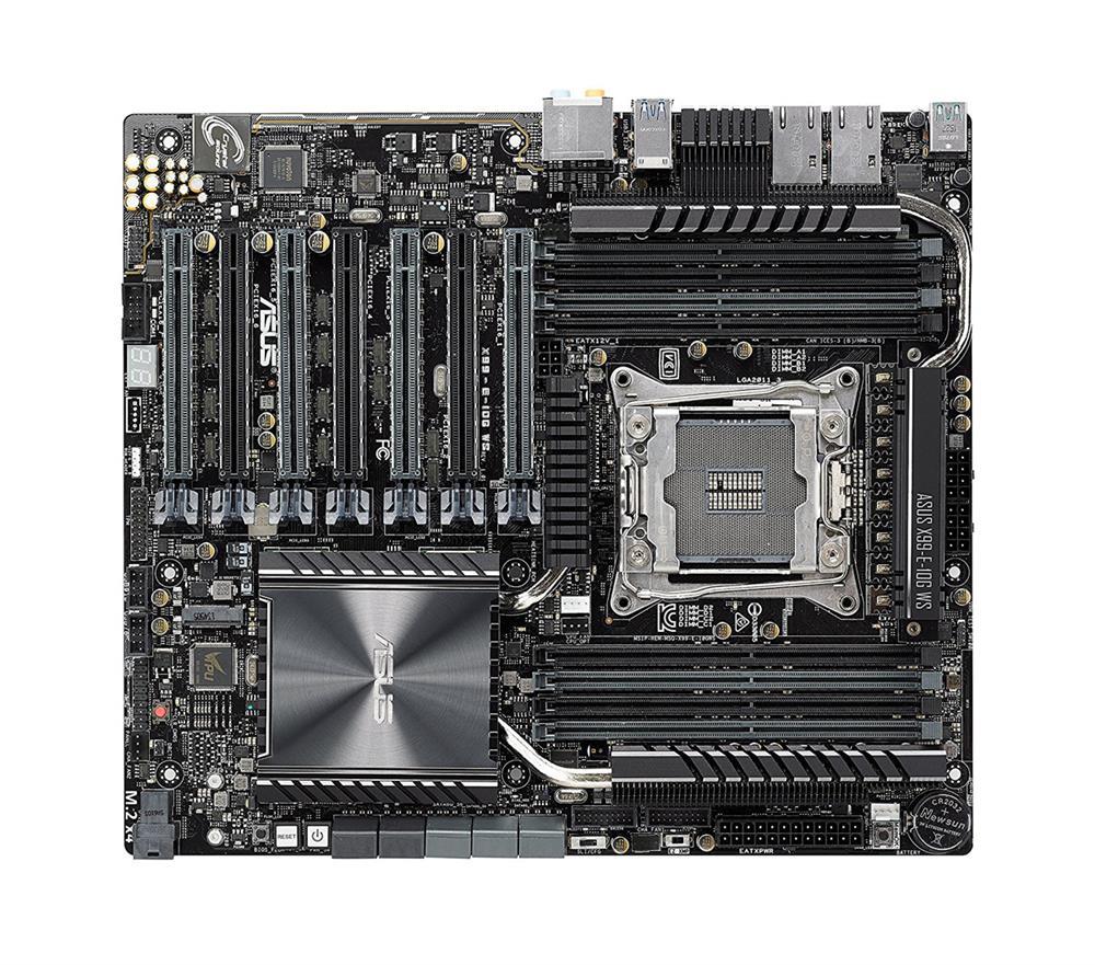 X99-E-10G WS Asus Socket 2011-v3 Intel X99 Chipset Core i7 X-Series/ Xeon E5-1600 v3/ E5-2600 v3/ E5-1600 v4/ E5-2600 v4/ Processors Support DDR4 8x DIMM 10x SATA 6.0Gb/s ATX CEB Motherboard (Refurbished)