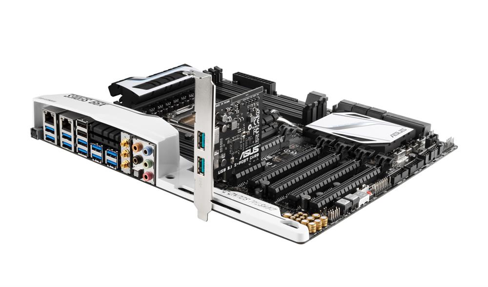 X99DELUXEU31 ASUS Atx LGA2011-v3 Socket Intel X99 Usb 3.0 Ps/2 Bluetooth 2 X Gigabit Lan Wifi HD Audio Raid X99-deluxe/u3.1 Motherboard (Refurbished)