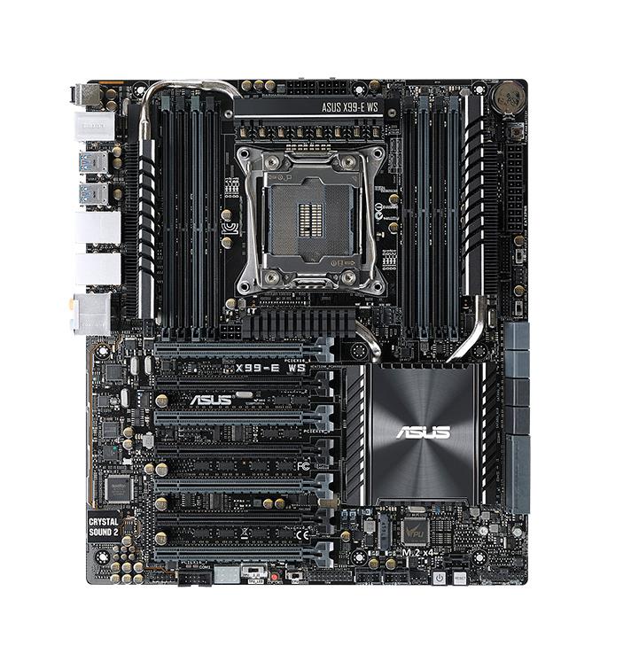 X99EWS ASUS X99-E WS Intel X99 Chipset Core i7 Processors Support Socket 2011 CEB Motherboard (Refurbished)