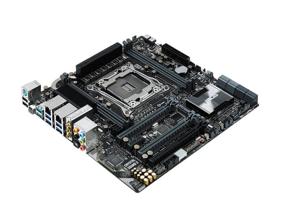 X99MWS ASUS X99-M WS Socket LGA2011 Intel X99 Chipset micro-ATX Motherboard (Refurbished)