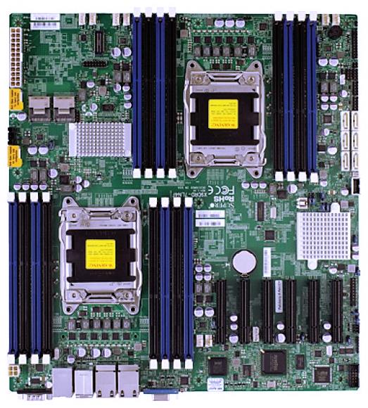 X9DRD-7LN4F-JBOD SuperMicro Intel C602J Chipset Xeon E5-2600 and E5-2600 v2 Series Processors Support Dual Socket R LGA-2011 Extended-ATX Server Motherboard (Refurbished)