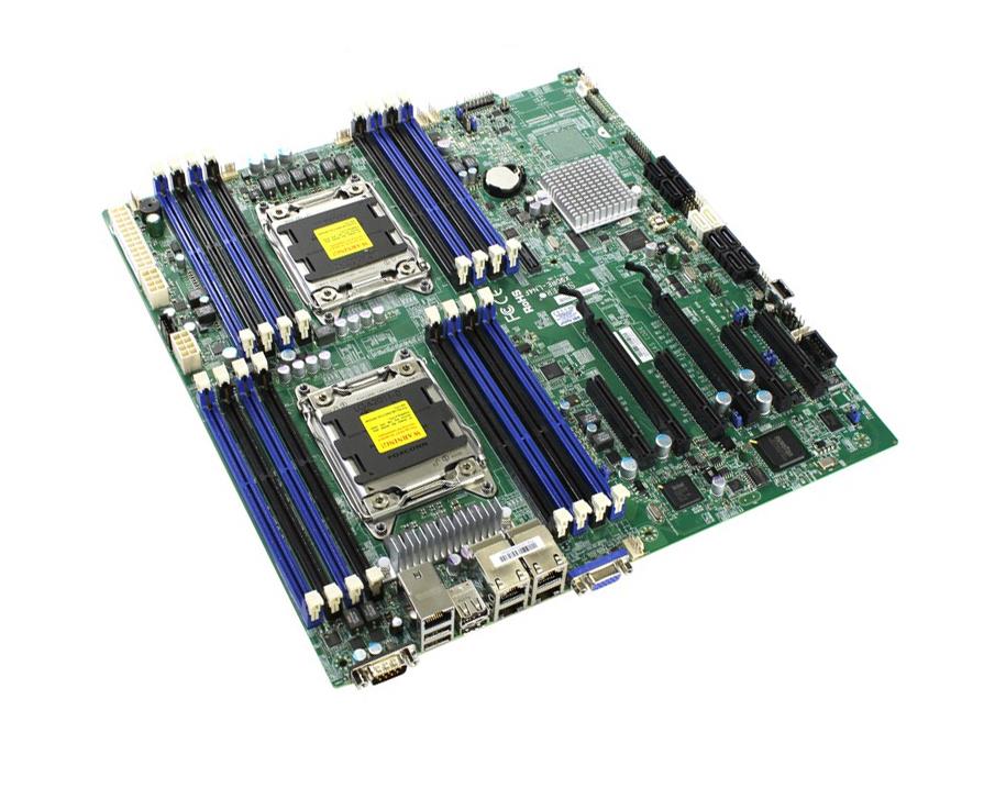 X9DRE-LN4F SuperMicro Intel C602 Chipset Xeon E5-2600 and E5-2600 v2 Series Processors Support Dual Socket R LGA-2011 Extended-ATX Server Motherboard (Refurbished)