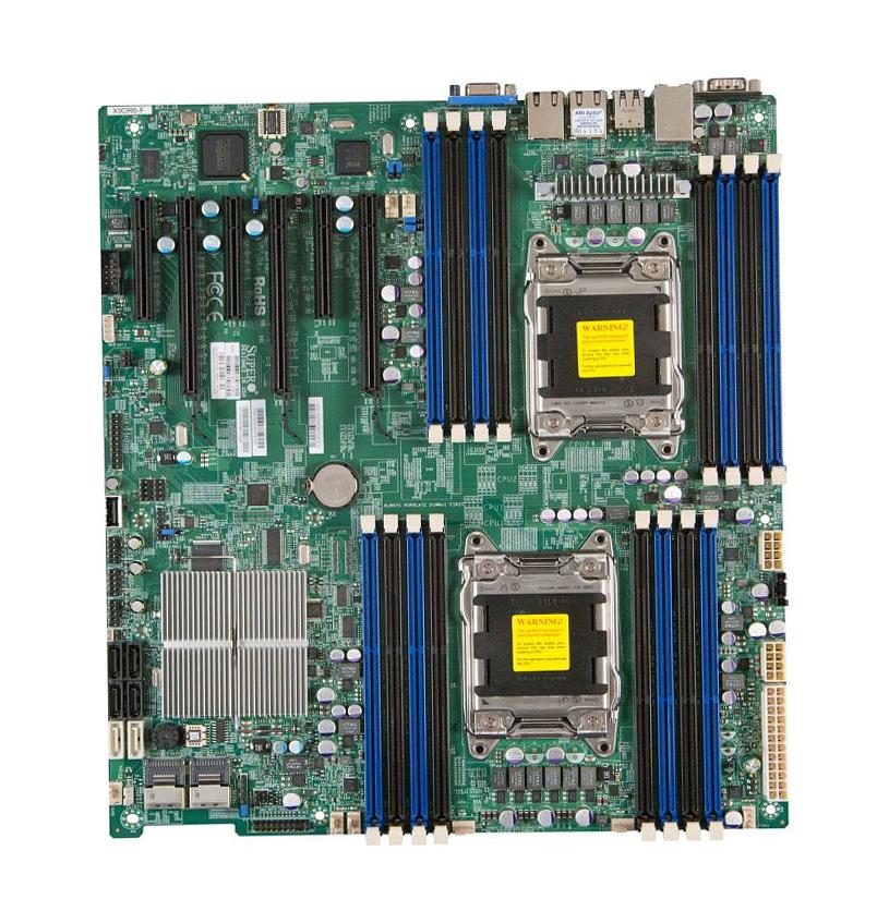 X9DRi-F SuperMicro Intel C602 Chipset Xeon E5-2600 and E5-2600 v2 Series Processors Support Dual Socket R LGA-2011 Extended-ATX Server Motherboard (Refurbished)