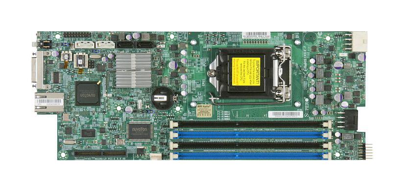 X9SCE-F SuperMicro Intel C204 PCH Chipset Xeon E3-1200/ E3-1200 v2 Series/ 2nd and 3rd Gen Core i3/ Pentium/ Celeron Processors Support Single Socket H2 LGA-1155 Proprietary Server Motherboard (Refurbished)