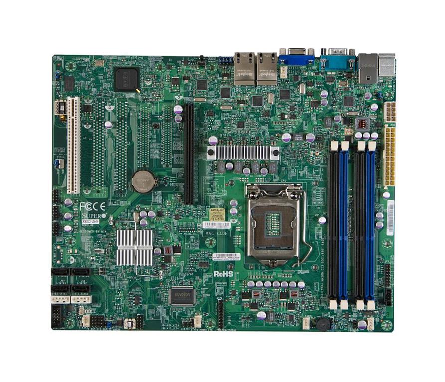 X9SCI-LN4F SuperMicro Socket LGA1155 Intel C204 PCH Chipset ATX Server Motherboard (Refurbished)