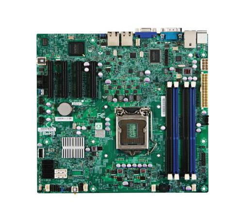 X9SCM-O SuperMicro X9SCM Single Socket LGA 1155 Intel C204 Chipset Xeon E3-1200/ E3-1200 v2 Series 2nd & 3rd Generation Core i3/ Pentium/ Celeron Processors Support DDR3 4x DIMM 4x SATA2 3.0Gb/s uATX Server Motherboard (Refurbished)