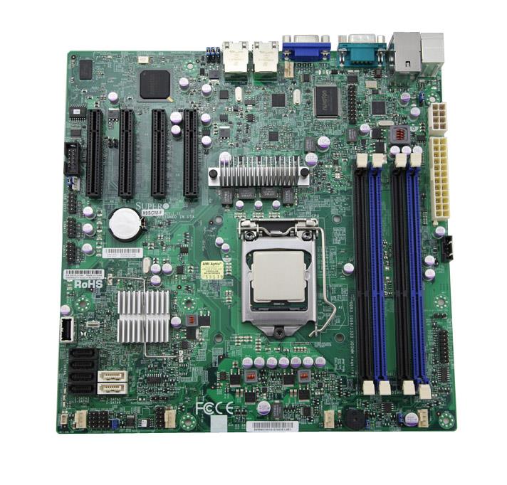 X9SCM SuperMicro Socket LGA1155 Intel C204 PCH Chipset micro-ATX Server Motherboard (Refurbished)