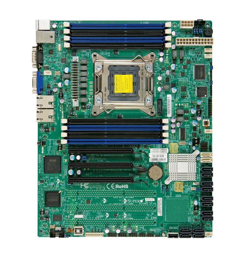 X9SRI-3F-B SuperMicro X9SRI-3F Socket LGA 2011 Intel C606 Chipset Intel Xeon E5-2600/1600 & E5-2600/1600 v2 Processors Support DDR3 8x DIMM 2x SATA3 6.0Gb/s ATX Server Motherboard (Refurbished)