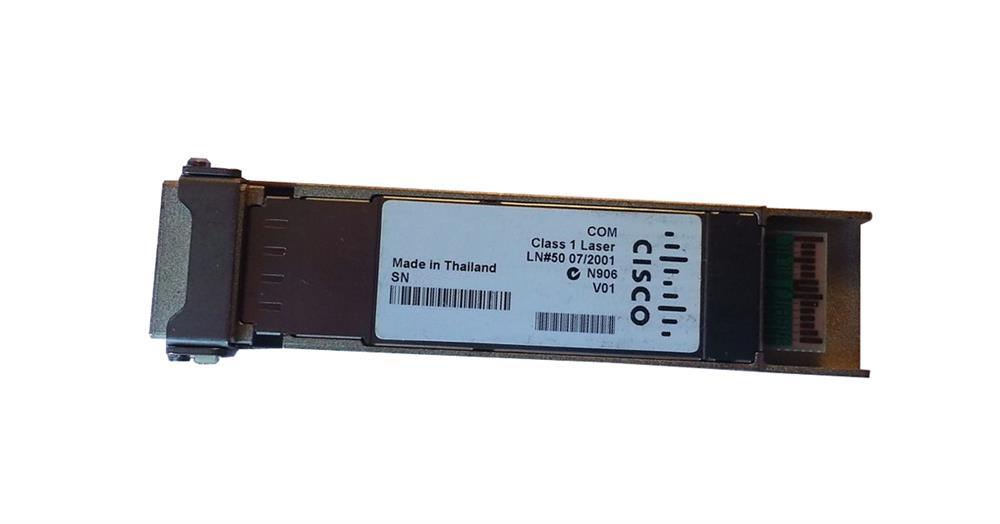 XFP-10G-MM-SR-NHR Cisco 10Gbps 1000Base-SR Multi-Mode Fibre 850nm Duplex LC Connector XFP Transceiver Module