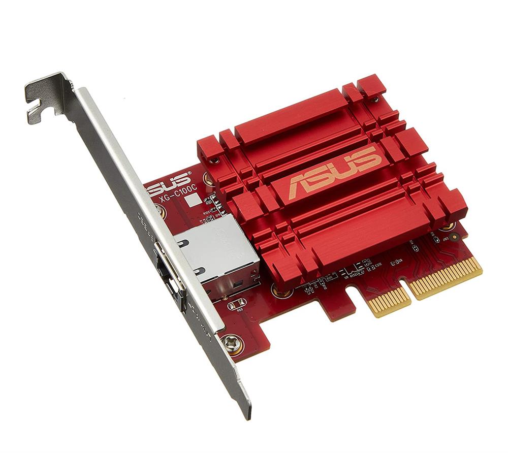 XG-C100C Asus 10Gigabit Ethernet Card PCI Express 1 Port(s) 1 Twisted Pair