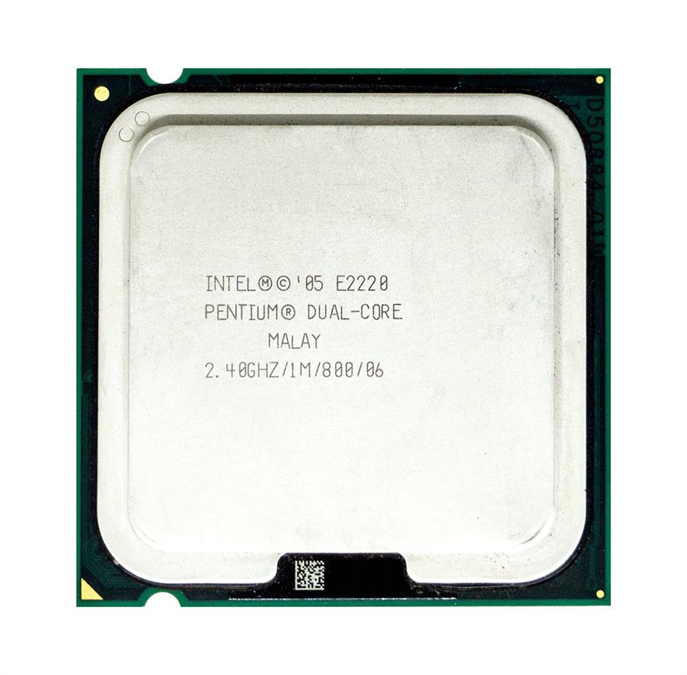 XR814 Dell 2.40GHz 800MHz 1MB L2 Cache Socket LGA775 Intel Pentium E2220 Dual Core Processor Upgrade