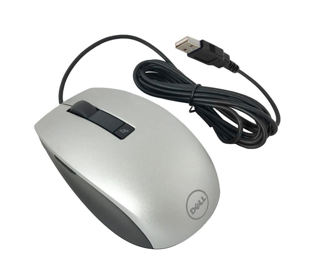 Y365C Dell Black and Silver USB Laser Mouse