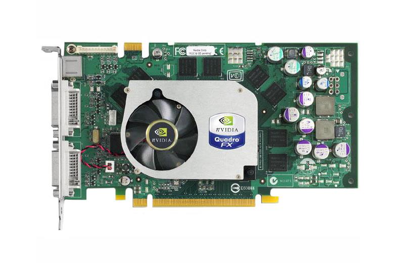 Y5708 Dell 128MB nVidia FX1400 GDDR3 2xDVI-I PCI Express Video Graphics Card