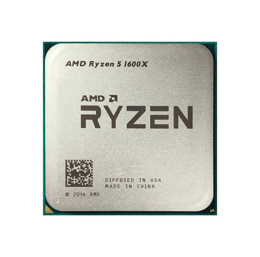 YD160XBCAEWOF AMD Ryzen 5 1600X 6-Core 3.60GHz 16MB L3 Cache Socket AM4 Processor