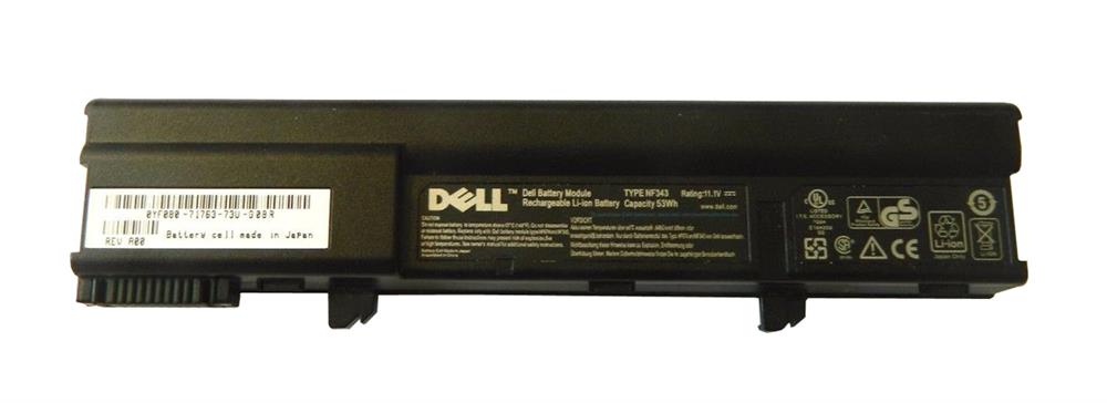 YF080 Dell 53W 6 Cell Primary Battery (Refurbished)
